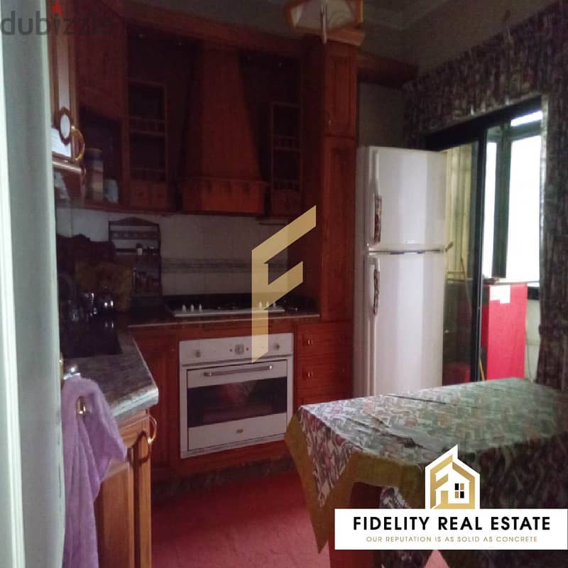 Semi furnished apartment for rent in Sawfar FS23 3