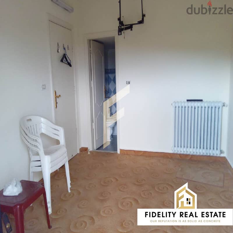 Semi furnished apartment for rent in Sawfar FS23 4