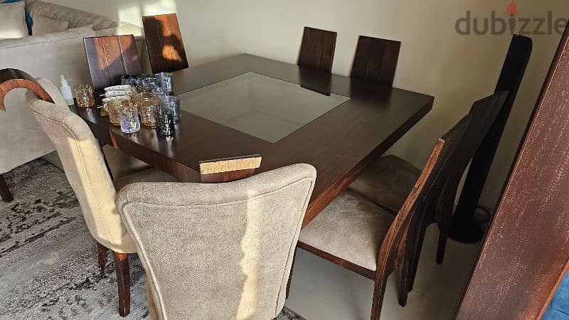 dining table with chairs 2