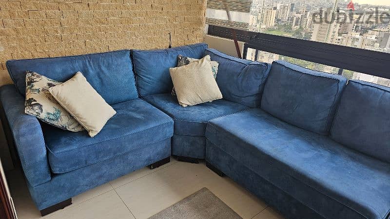 Lshape sofa 4x2 thickness 18cm 2