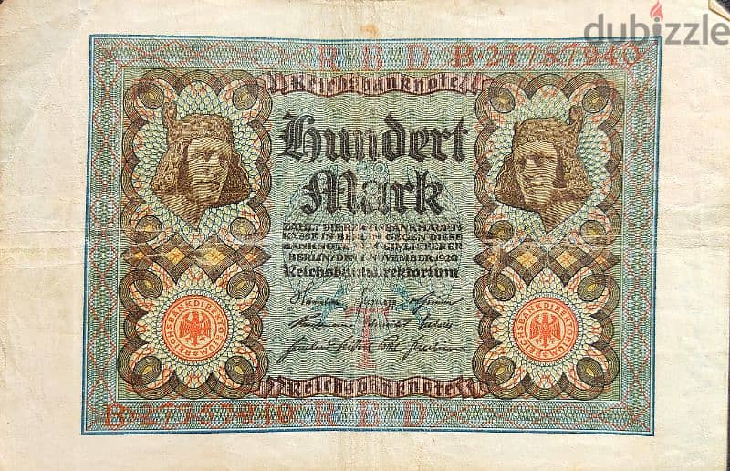 Germany old banknotes 2
