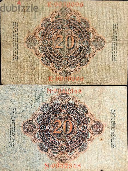 Germany old banknotes 6