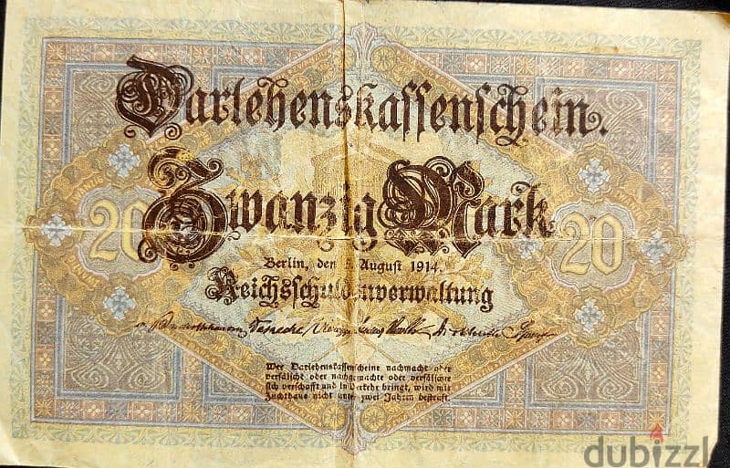 Germany old banknotes 8