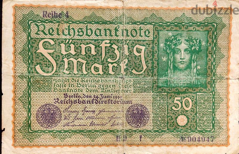 Germany old banknotes 11