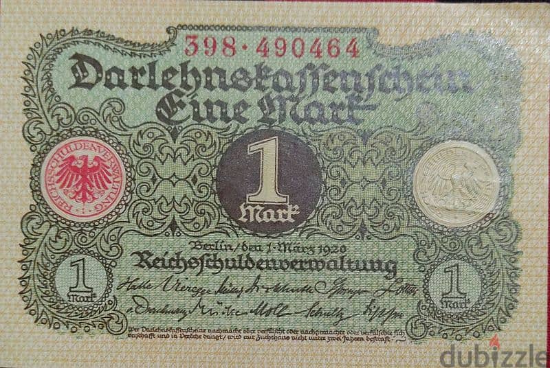 Germany old banknotes 14