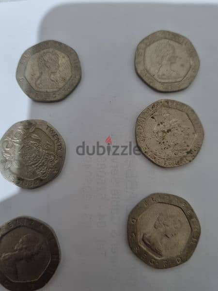 rare coins English look at the pictures 2