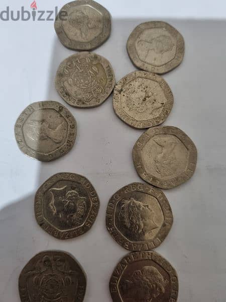 rare coins English look at the pictures 4