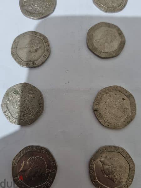 rare coins English look at the pictures 5