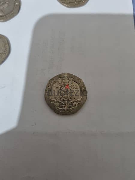 rare coins English look at the pictures 9