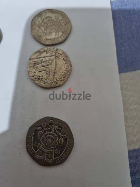 rare coins English look at the pictures 11