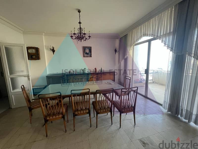 A 210 m2 apartment having an open sea view for rent in Ant Elias 2