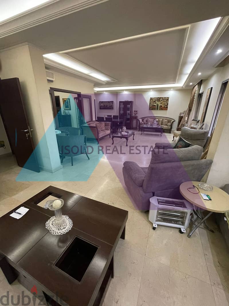 Furnished Decorated 250m2 apartment for rent in Dbayeh ,Prime Location 1