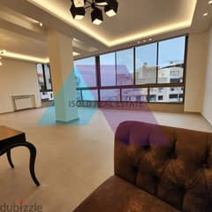 A 175 m2 apartment with a partial sea & city view for sale in Dbaye 0