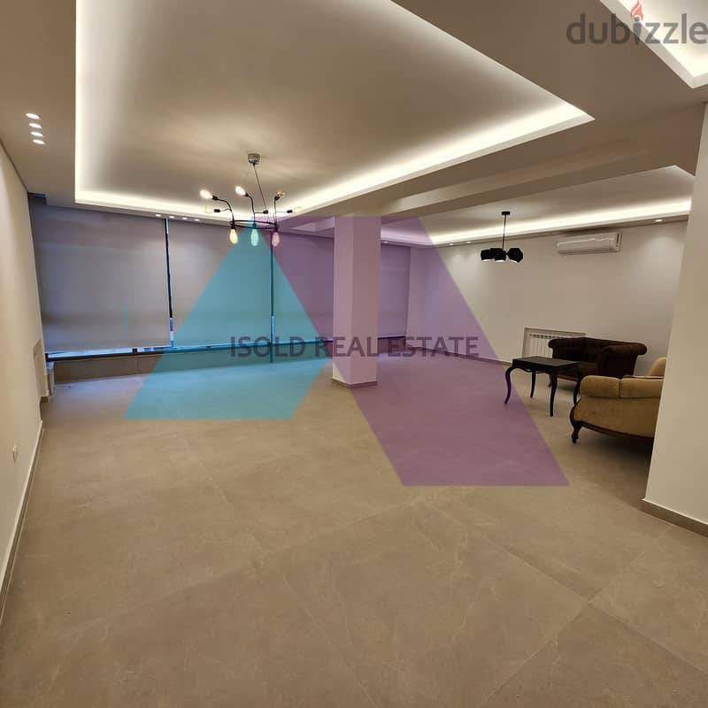 A 175 m2 apartment with a partial sea & city view for sale in Dbaye 2