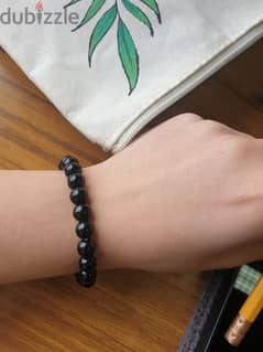 Black bracelet to match with your friends