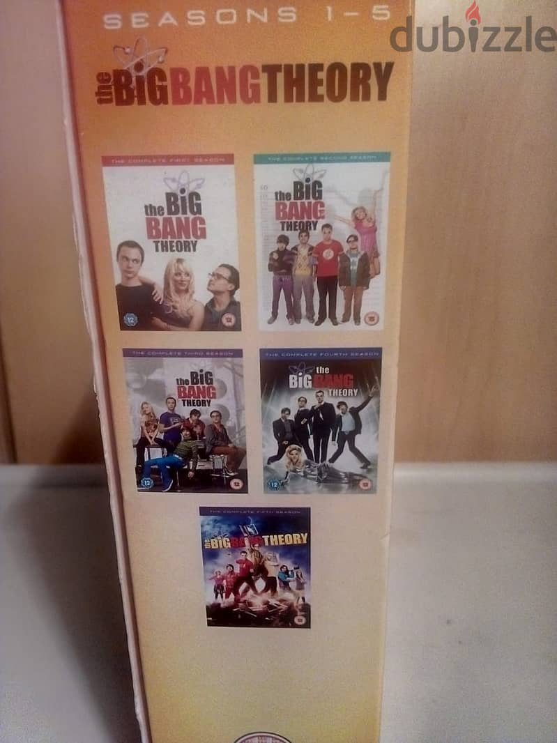 big bang theory seasons 1 to 5 box set 1