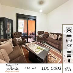 Mazraat Yashouh | 3 Bedrooms Apart | 2 Parking Lots | Catchy Deal