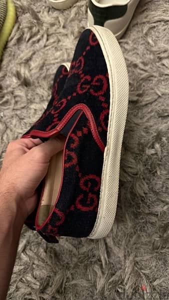gucci shoes wool size 43 0