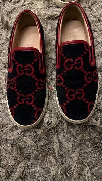 gucci shoes wool size 43 1