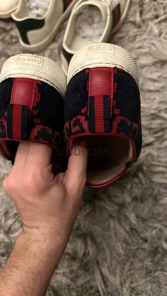 gucci shoes wool size 43 2