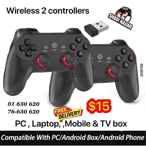 2 wireless Controllers 0