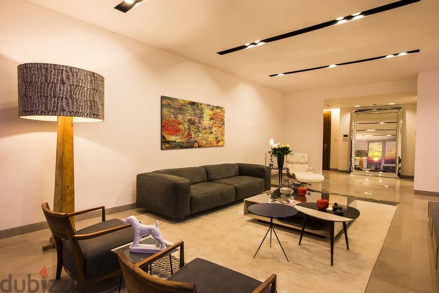 achrafieh luxurious apartment in a most prestigious building Ref#6089 1