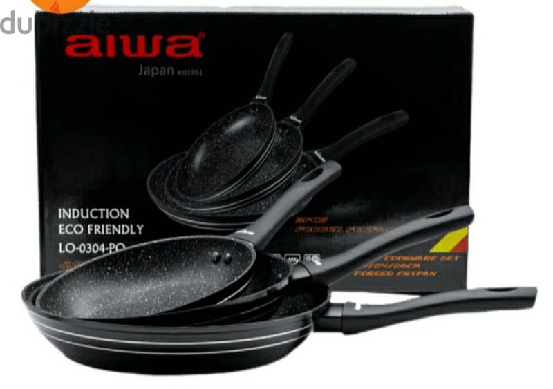 AIWA  saucepans BLACK COLLECTION/ 3$ delivery. 5