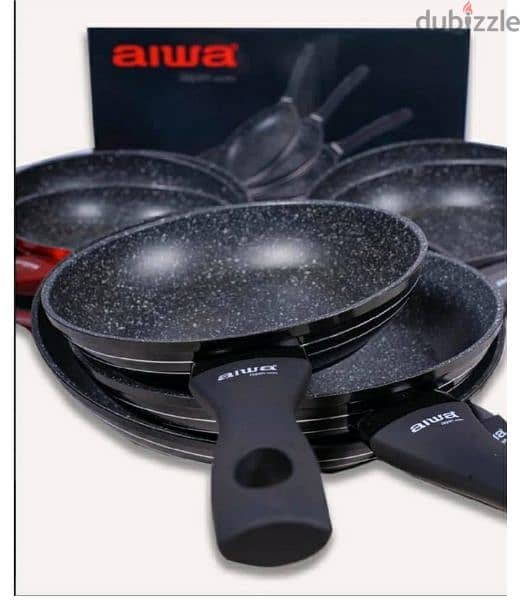 AIWA  saucepans BLACK COLLECTION/ 3$ delivery. 3