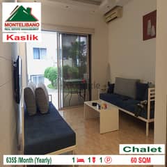 Chalet for rent in Kaslik!!!