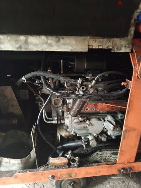 Generator kubota 5 kva for sale or parts مولد كهرباء 1