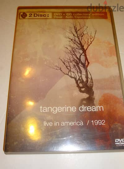 Tangerine dream live in america dvd + cd