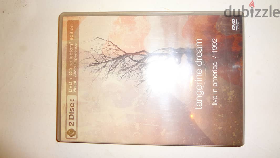 Tangerine dream live in america dvd + cd 2