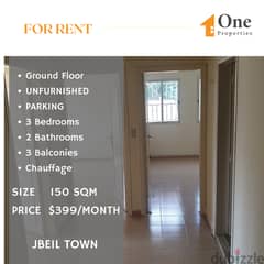 Spacious Apartment for RENT,in JBEIL TOWN, with a nice view.