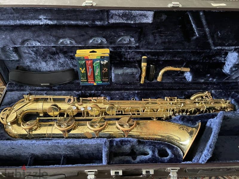 Vintage Yamaha YBS-52 baritone saxophone made in Japan 1