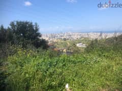 mansourieh main road two plots 1988 sqm open sea view Ref#6092 0