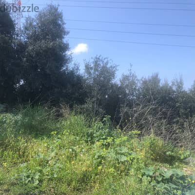 Mansourieh main road 1053 sqm land open sea view Ref#6093