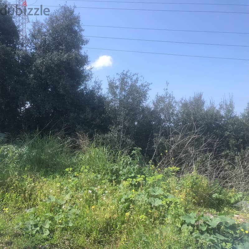 Mansourieh main road 1053 sqm land open sea view Ref#6093 0