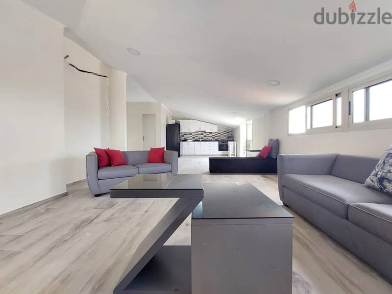 85 SQM Furnished Apartment in Mar Roukoz with View & Terrace 1