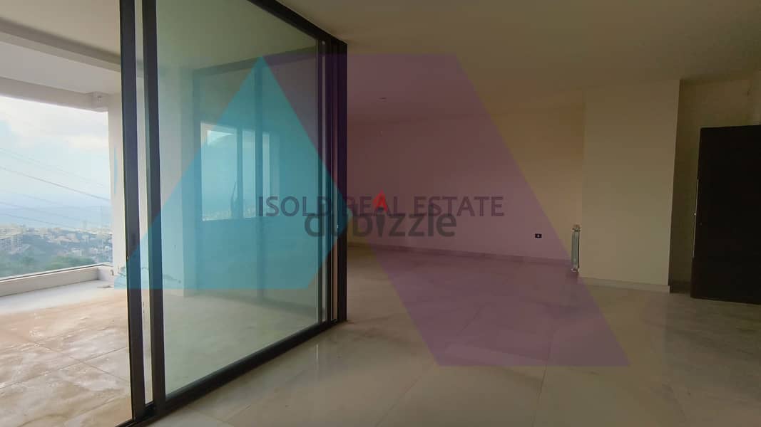 Luxurious 390 m2 duplex  + mountain/sea view for sale in Ain Saadeh 13