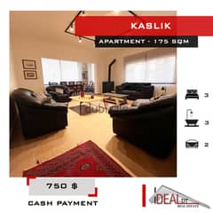 Fully Furnished Apartment for rent in Kaslik 175 sqm ref#ma5103