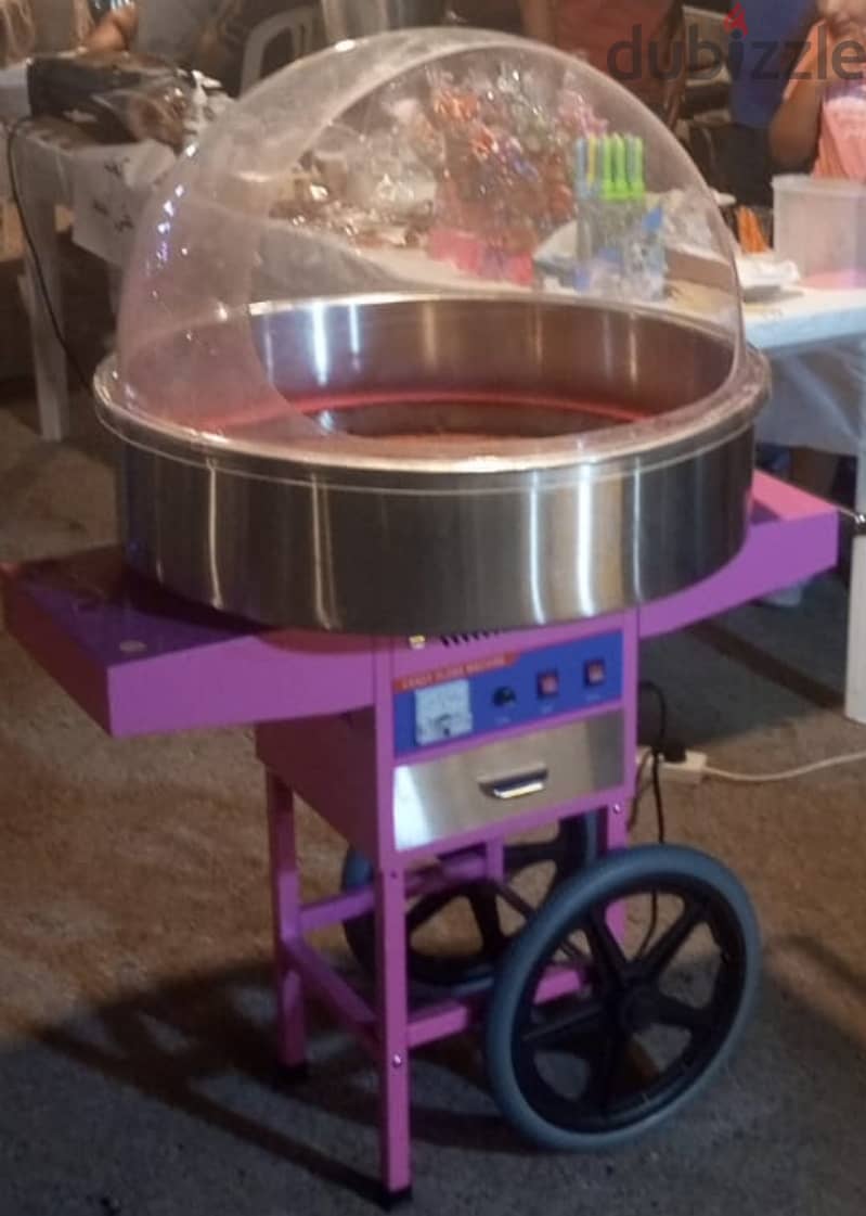 rent cotton candy machine maker and popcorn   daily rent 6