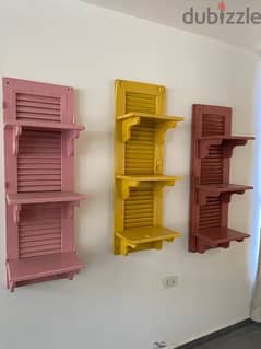 shelves,