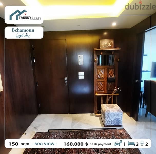 luxury apartment for sale in bchamoun شقة فخمة للبيع في اول بشامون 14