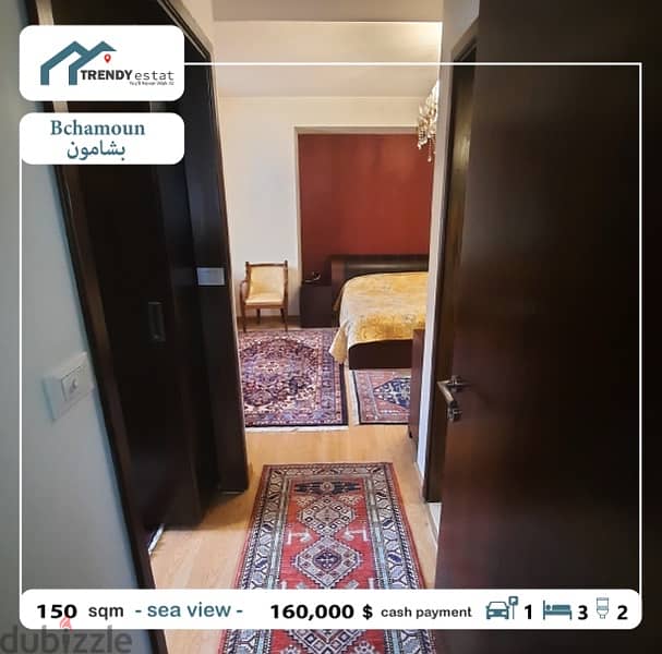 luxury apartment for sale in bchamoun شقة فخمة للبيع في اول بشامون 18