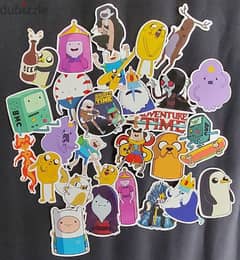 AD Adventure Time Stickers 27 Pieces