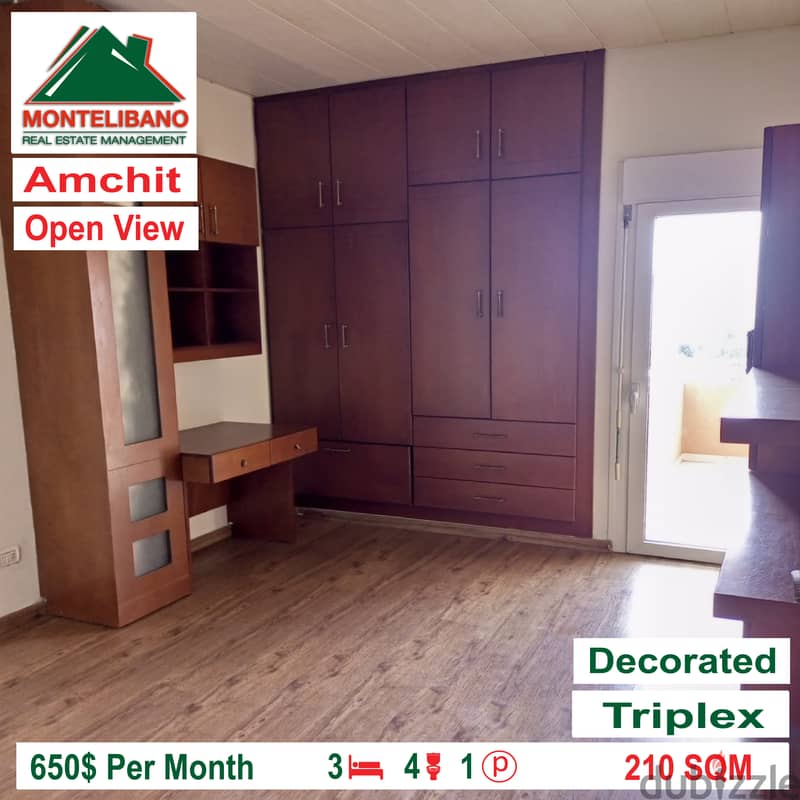 Triplex for rent in Amchit!!! 6