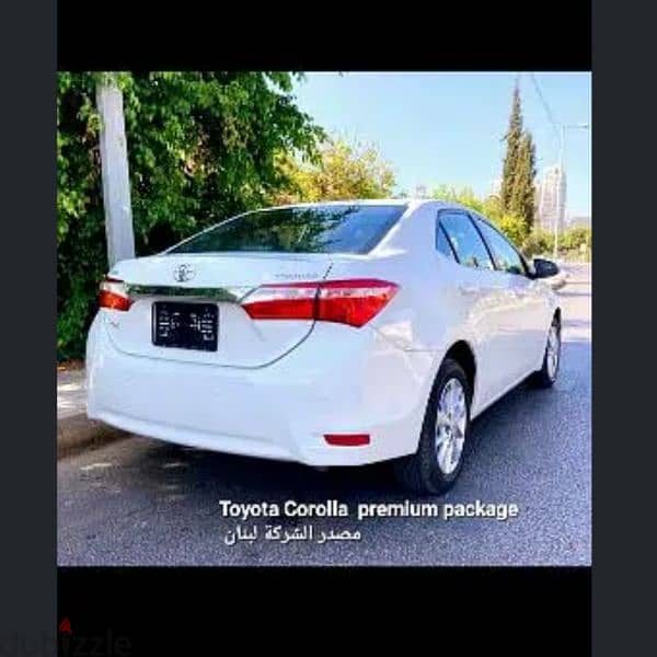 2015 Toyota Corolla premium package BUMC 18