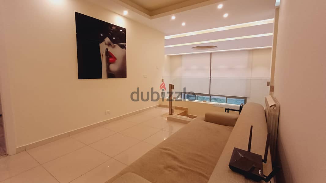 Apartment for sale in Dbayeh/ Duplex/ Furnished/ Amazing View 10
