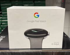 Google Pixel Watch polished silver case/charcoal active band