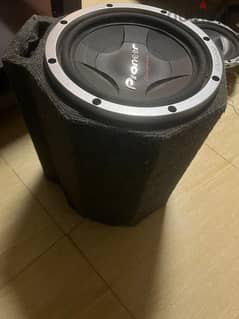 woofer and sub woofer + Amplifier